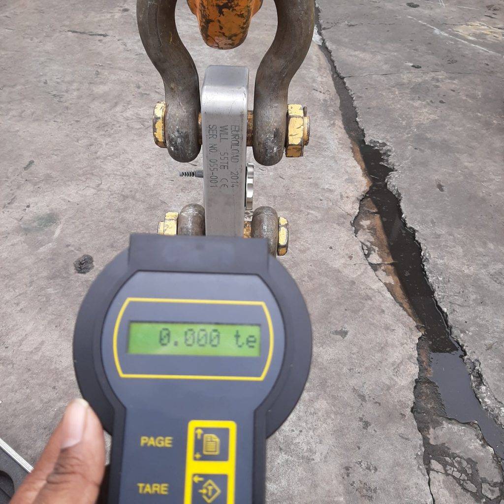Load Test For Client's Lifting Frame up to 25MT - lifting and rigging