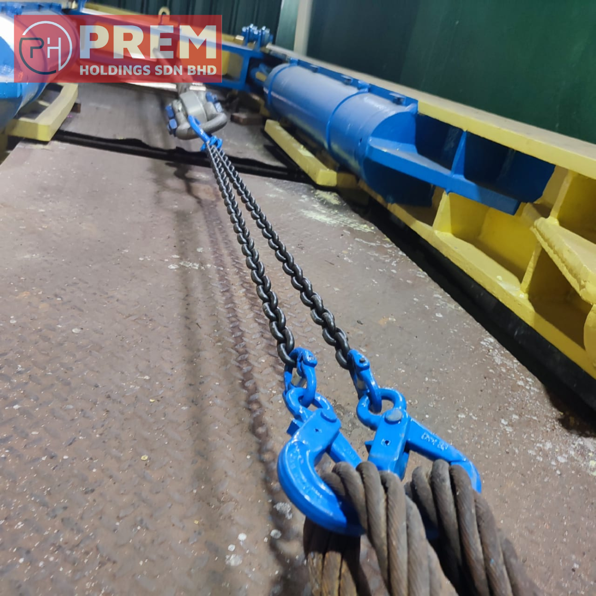 Load test chain sling