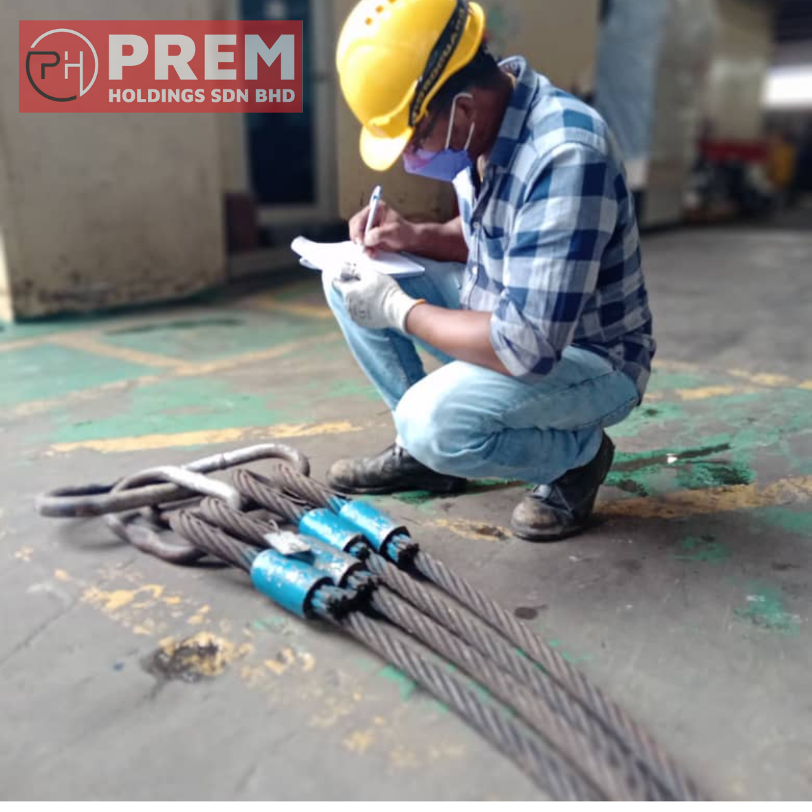 wire rope sling testing